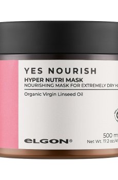 Питательная маска Elgon Yes Nourish Hyper Nutri Mask для очень сухих волос, 500 мл
