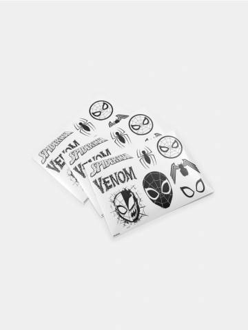 Наклейки Marvel - чорний Наклейки Marvel - чорний
