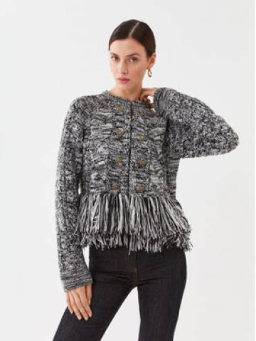 TWINSET Кардиган 232TP3060 Чорний Regular Fit TWINSET Кардиган 232TP3060 Чорний Regular Fit