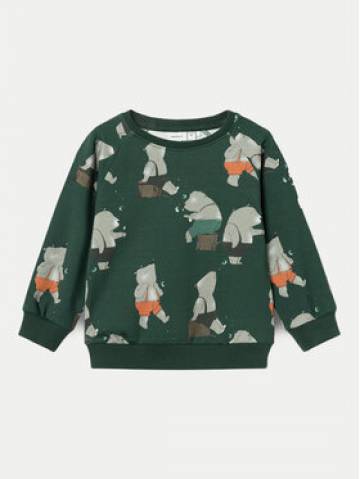 NAME IT Світшот Larsen 13232065 Зелений Regular Fit NAME IT Світшот Larsen 13232065 Зелений Regular Fit